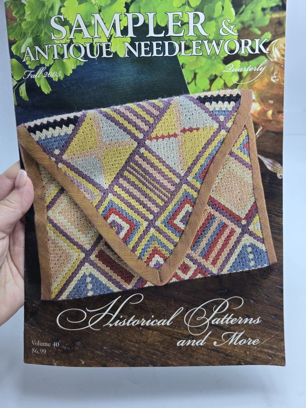 Sampler and Antique Needlework Quarterly Vol 40 Fall 2005 Cross Stitch
